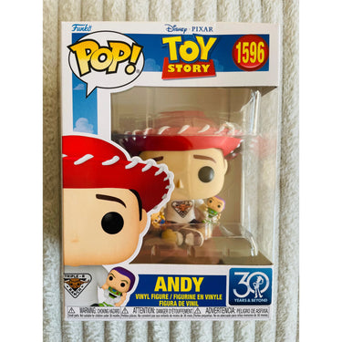 Funko Pop! Disney Pixar Toy Story 30th Anniversary Vinyl Figure 1596 Andy